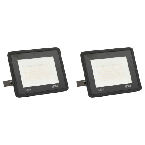 Faretti A Led 2 Pz 50 W Bianco Caldo