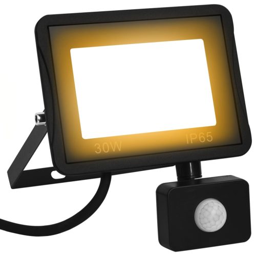 Faretto A Led Con Sensore 30 W Bianco Caldo