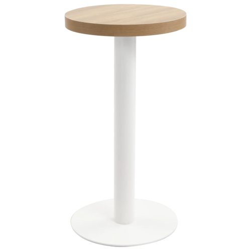 Tavolo Da Bistrot Marrone Chiaro 40 Cm In Mdf