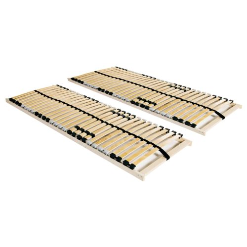 Reti A Doghe 2 Pz 7 Zone Con 28 Doghe In Legno 70×200 cm