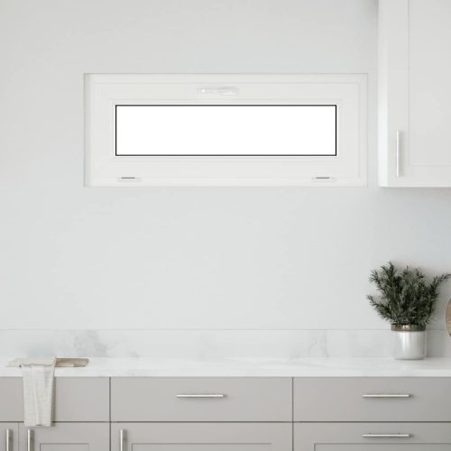 Finestra Seminterrato Risor 110×40 Cm Tilt 2 Vetri Bianco