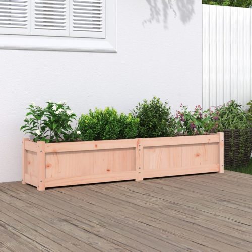 Fioriera Da Giardino 150x31x31 Cm In Legno Massello Di Douglas