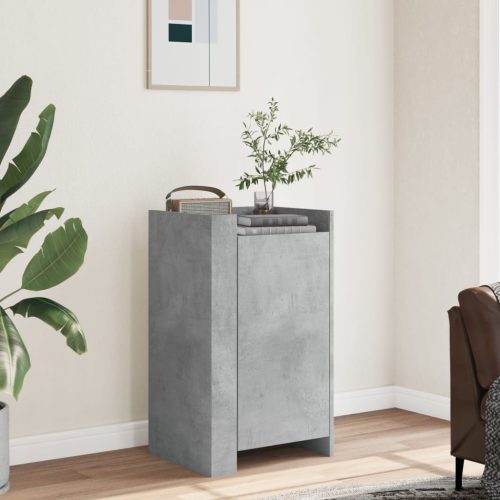 Credenza Grigio Cemento 45x35x75 Cm In Legno Multistrato